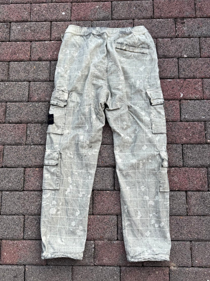 Stone Island Dust Ghillie Laser Camo Cargos - W31