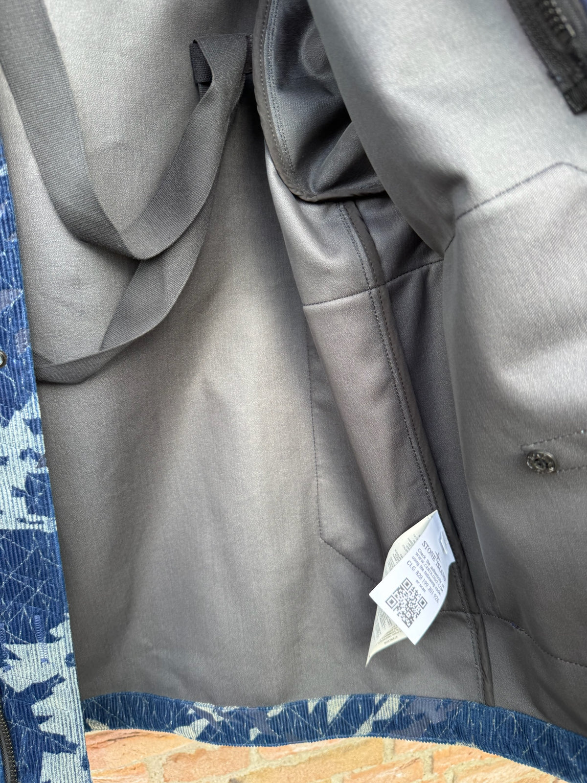 Stone Island Shadow Project Corrosion Print Corduroy 3L Jacket - L