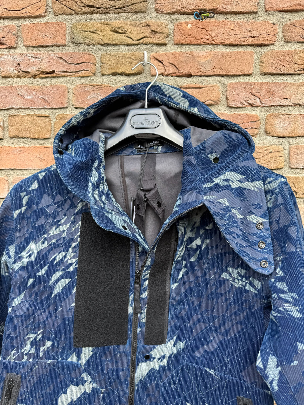 Stone Island Shadow Project Corrosion Print Corduroy 3L Jacket - L