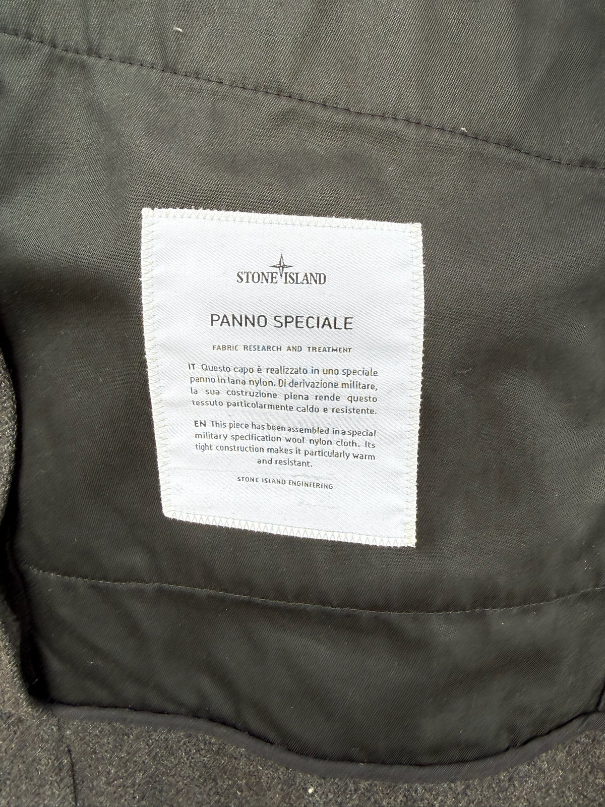 Stone Island Panno Speciale Jacket - L