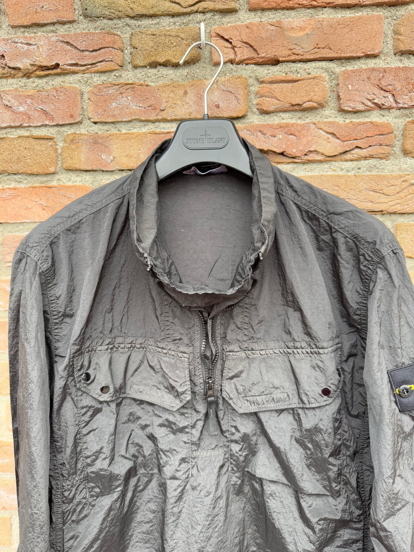 Stone Island Nylon Metal Zip Smock - M