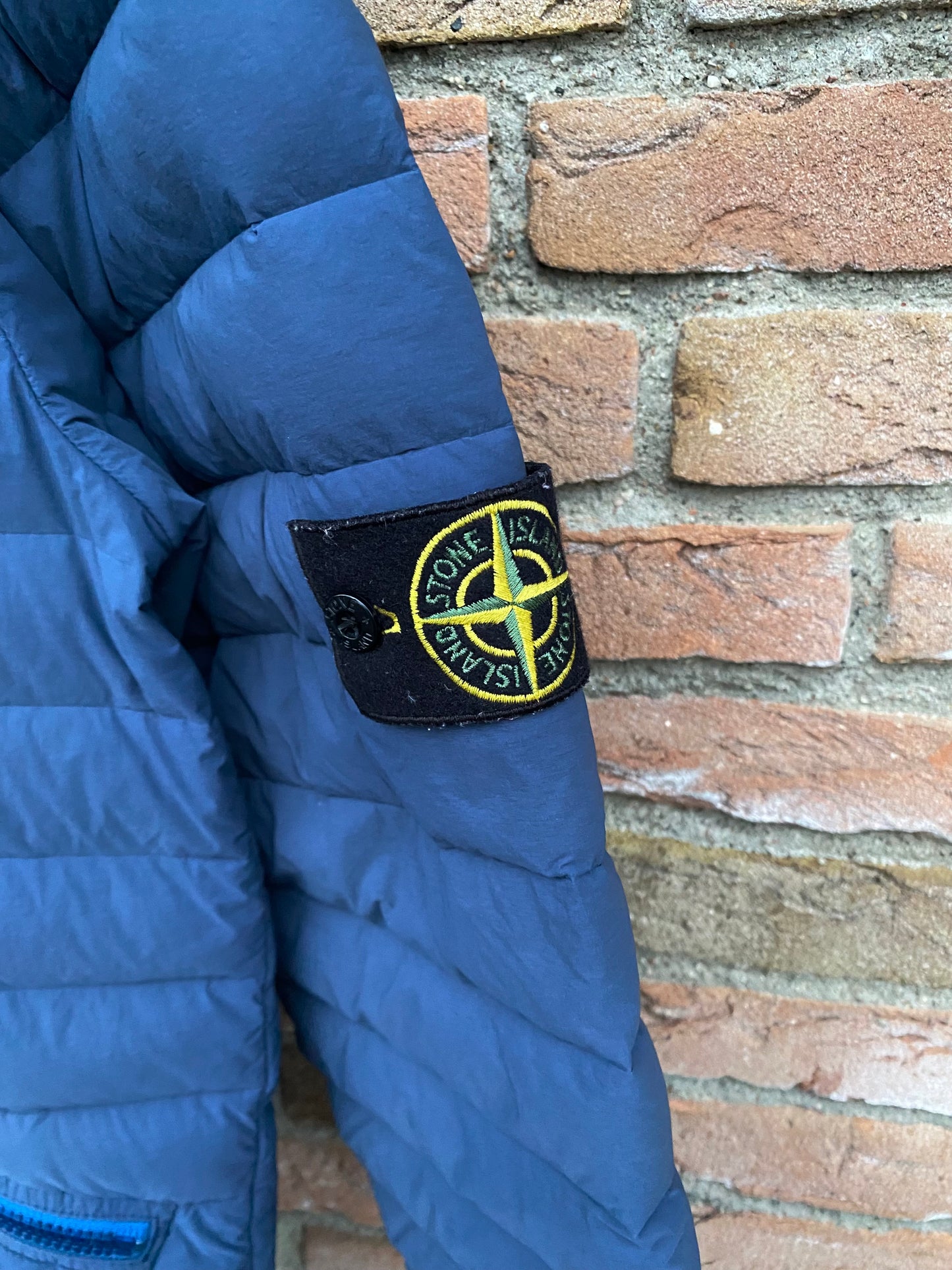 Stone Island Loom Woven Daunenjacke - XL