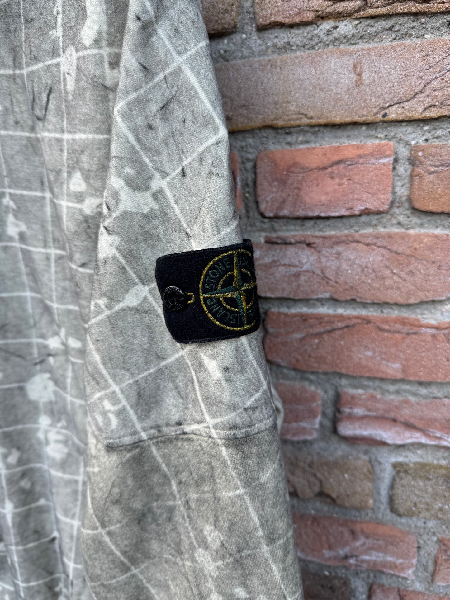 Stone Island Dust Ghillie Laser Camo Hoodie - XL