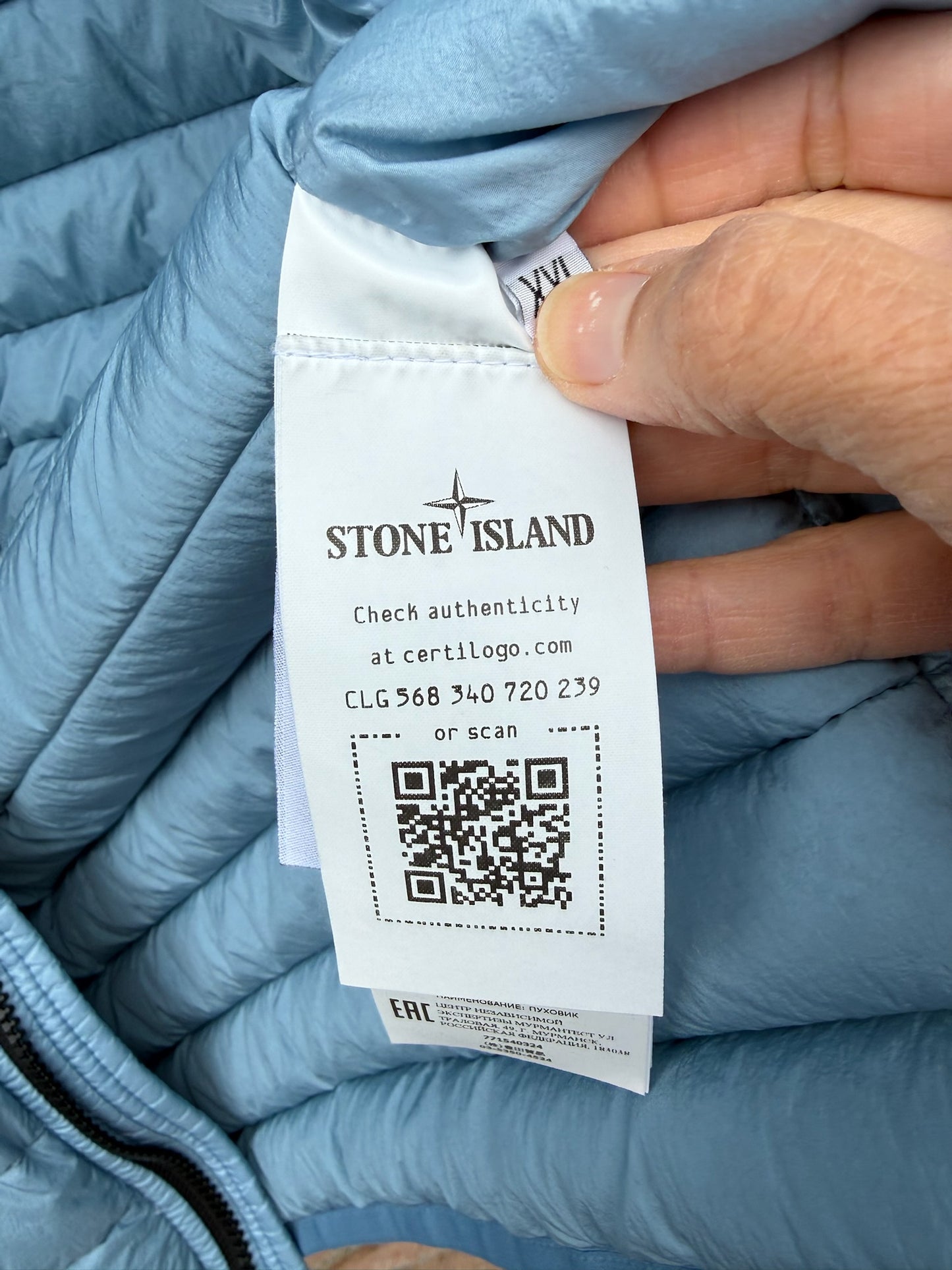 Stone Island Loom Woven Chambers R-Nylon Down-TC Jacket - XXL