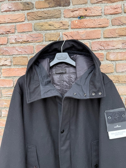 Stone Island Wool Nylon Flannel Ghost Jacket - XXL