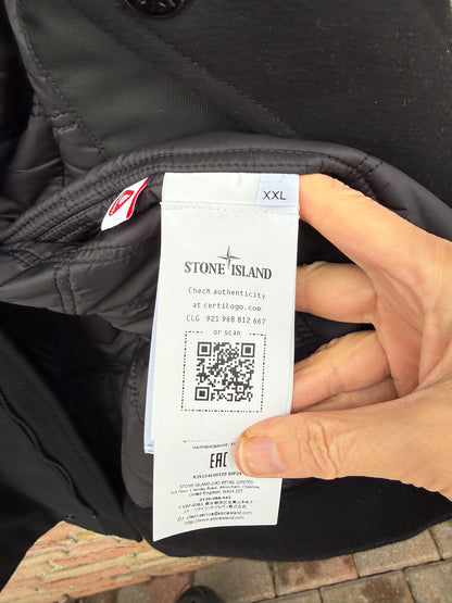 Stone Island Wool Nylon Flannel Ghost Jacket - XXL