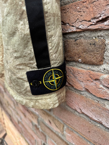 Stone Island Dissolving Grid Camo Nylon Primaloft Gilet - L