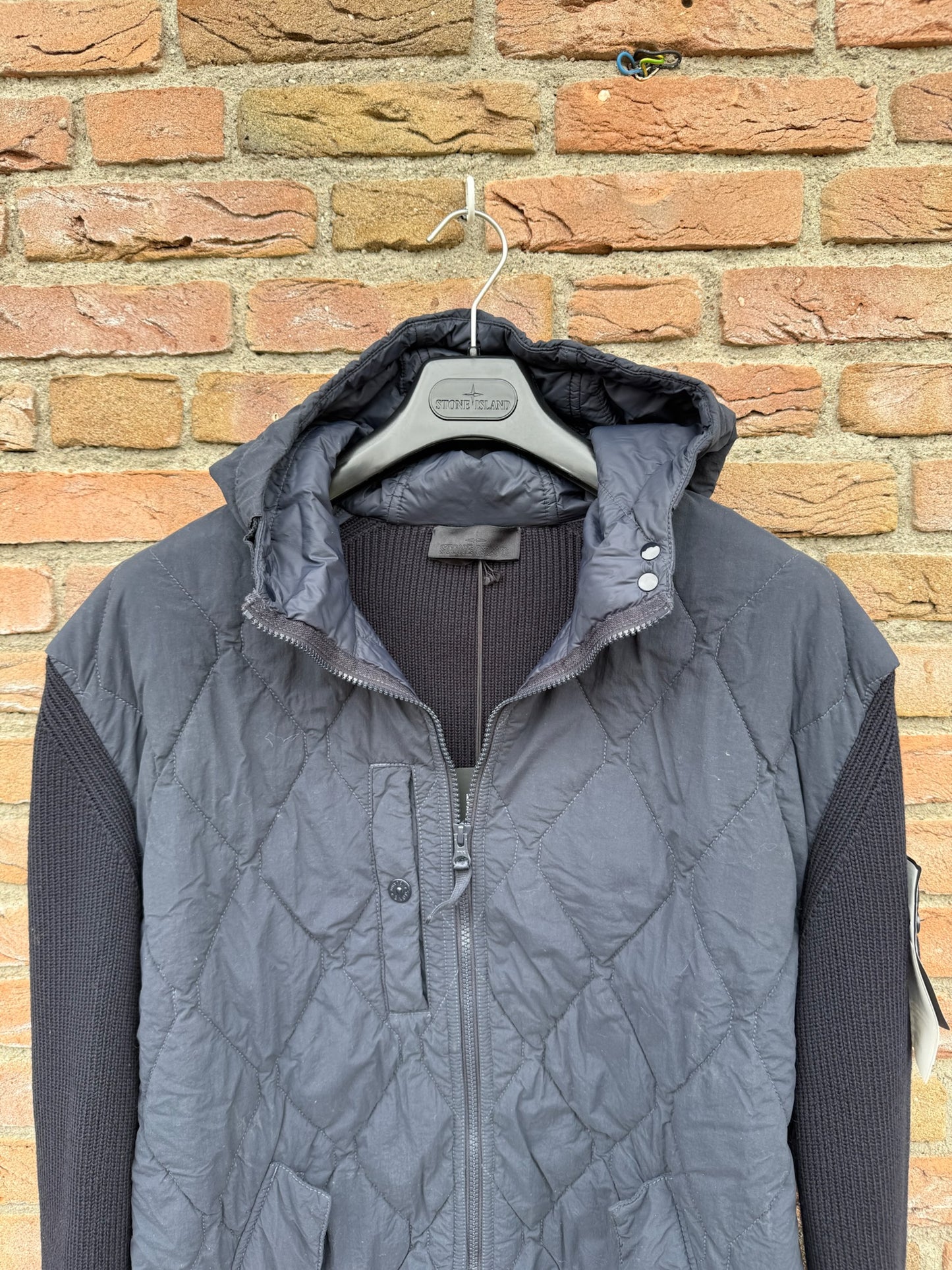 Stone Island Nylon Smerigliato and Knit Ghost Jacket - XL