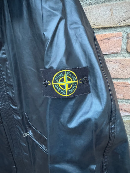 Stone Island Reversible Spaceman Raso Gommato Jacket - XL