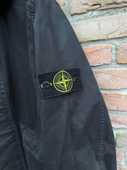 Stone Island Reversible Spaceman Raso Gommato Jacket - XL