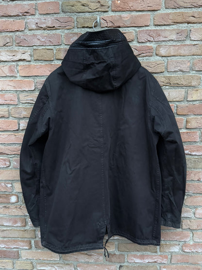 Stone Island Reversible Spaceman Raso Gommato Jacket - XL
