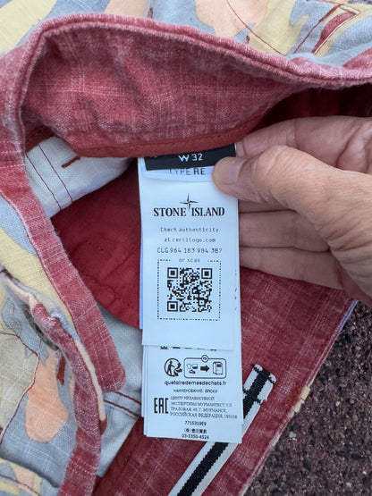 Stone Island Heritage Camo Cargos - W32