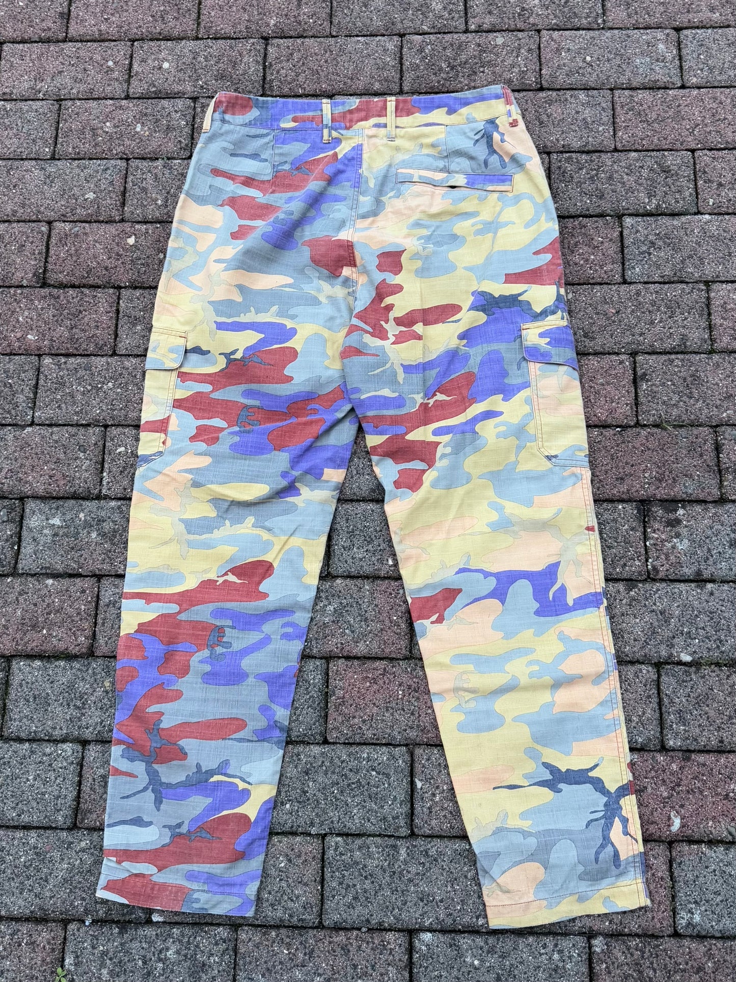 Stone Island Heritage Camo Cargos - W32