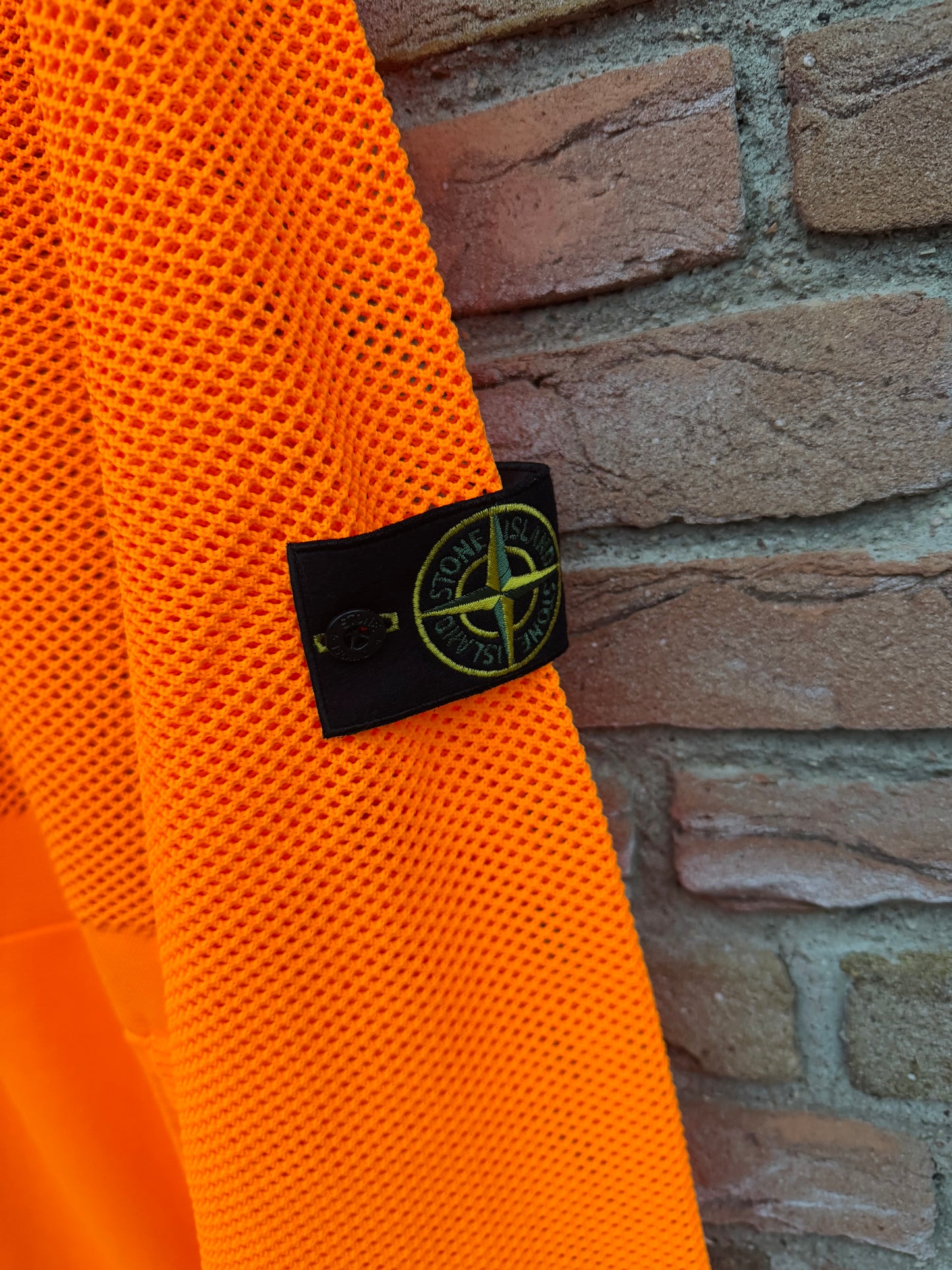 Stone Island Fluo Knit Jacket - XXL