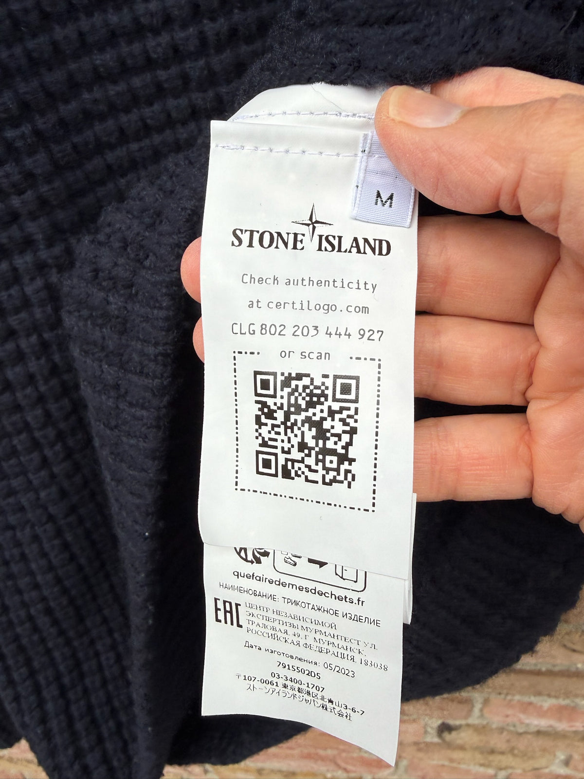 Stone Island Knit Pullover - M