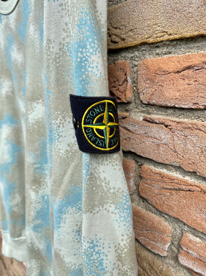 Stone Island Camo Devore Sweatshirt - S