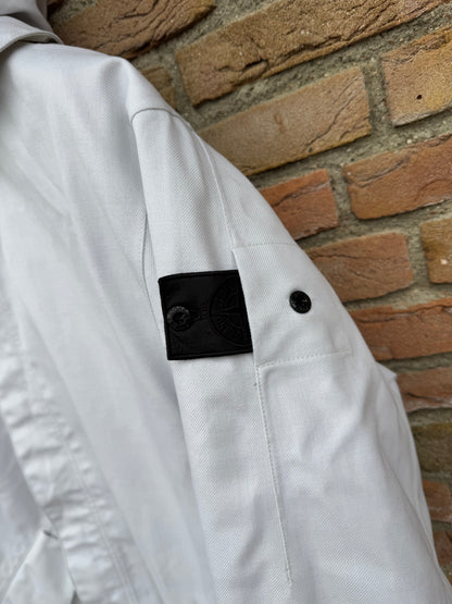 Stone Island Shadow Project Poly Wool Diagonal 3L Jacket - L