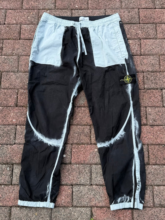Stone Island Hand Sprayed Trousers - W38
