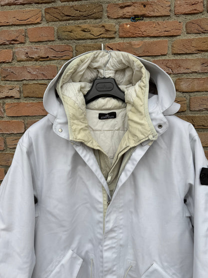 Stone Island Shadow Project Poly Wool Diagonal 3L Jacket - L