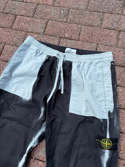 Stone Island Hand Sprayed Trousers - W38