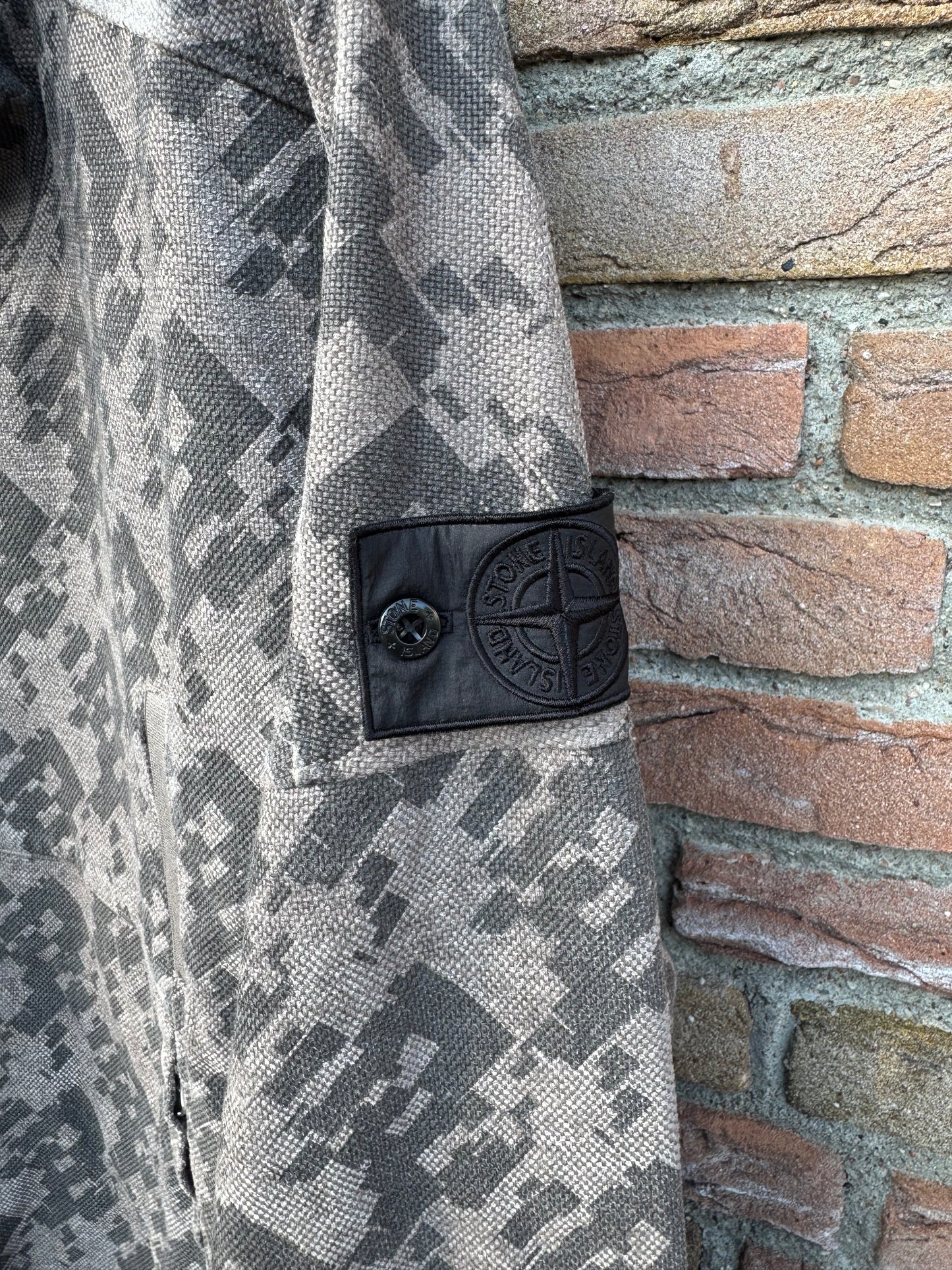 Stone Island Shadow Project Panama Camo Smock - M