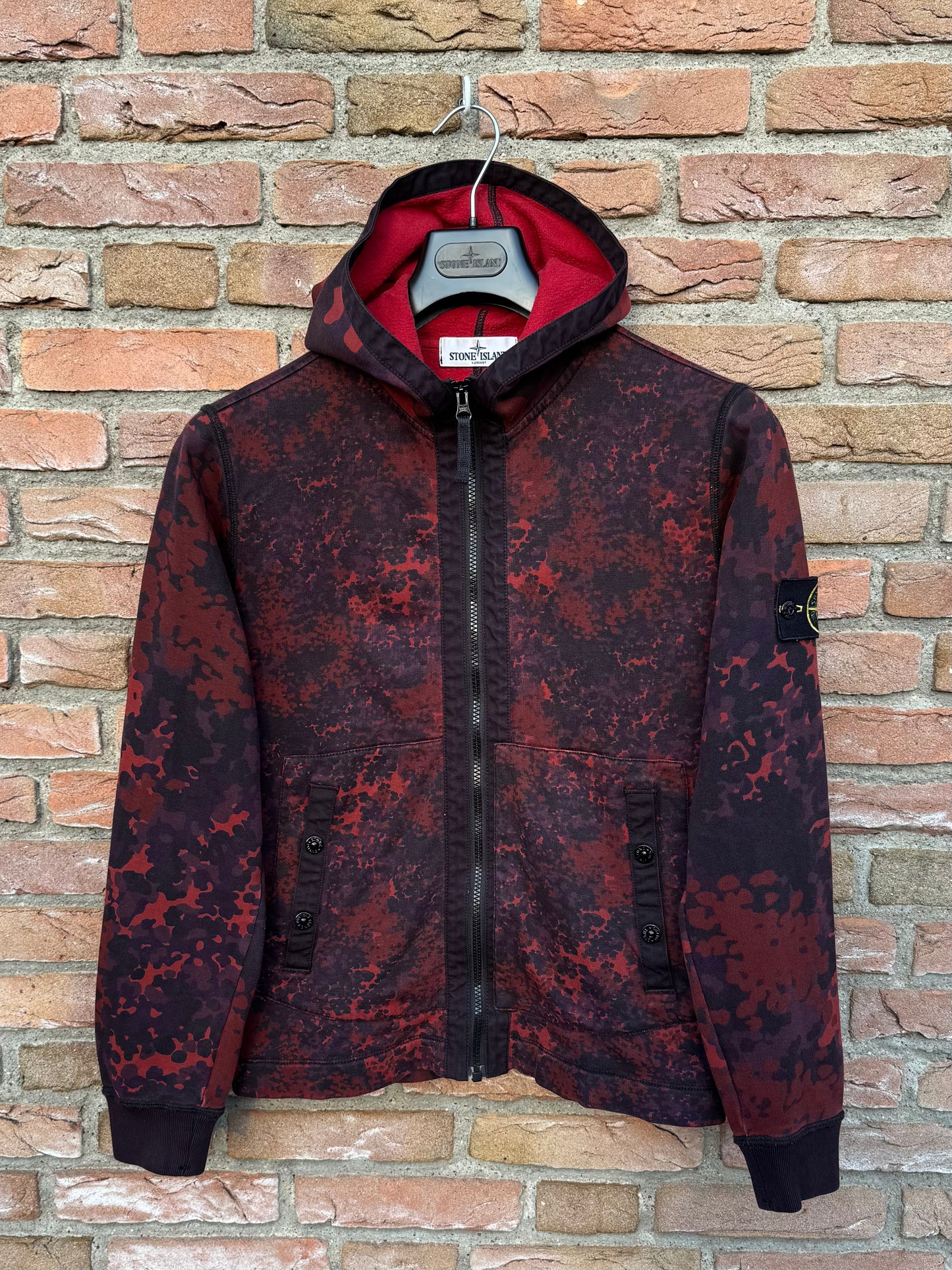 Stone Island Camo Kapuzenjacke - S