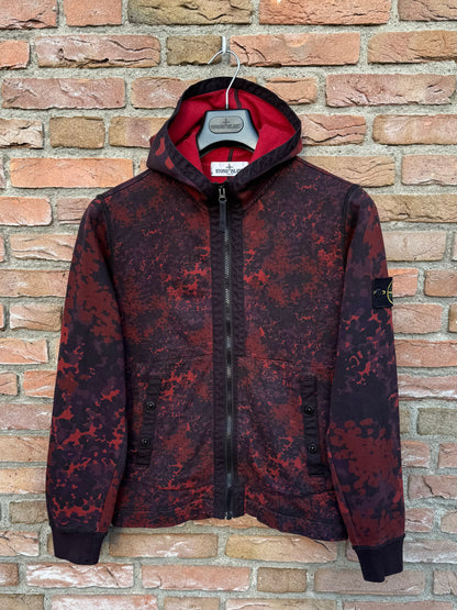Stone Island Camo Kapuzenjacke - S