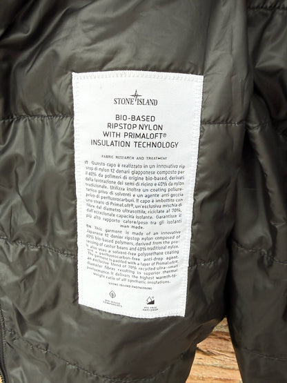 Stone Island Bio-Based Ripstop Nylon Primaloft Jacket - L