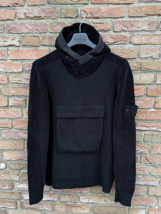 Stone Island Ghost Wool Hoodie - XL