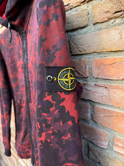 Stone Island Camo Kapuzenjacke - S