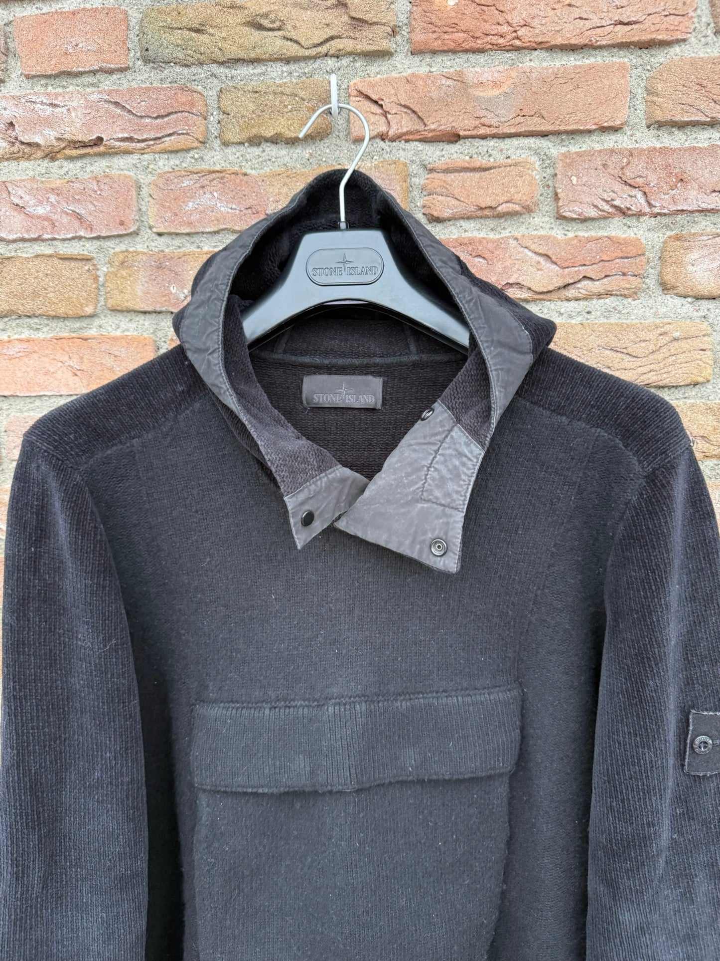 Stone Island Ghost Wool Hoodie - XL