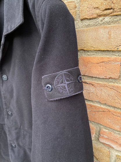 Stone Island Cotton Nylon Moleskin Ghost Jacke - L