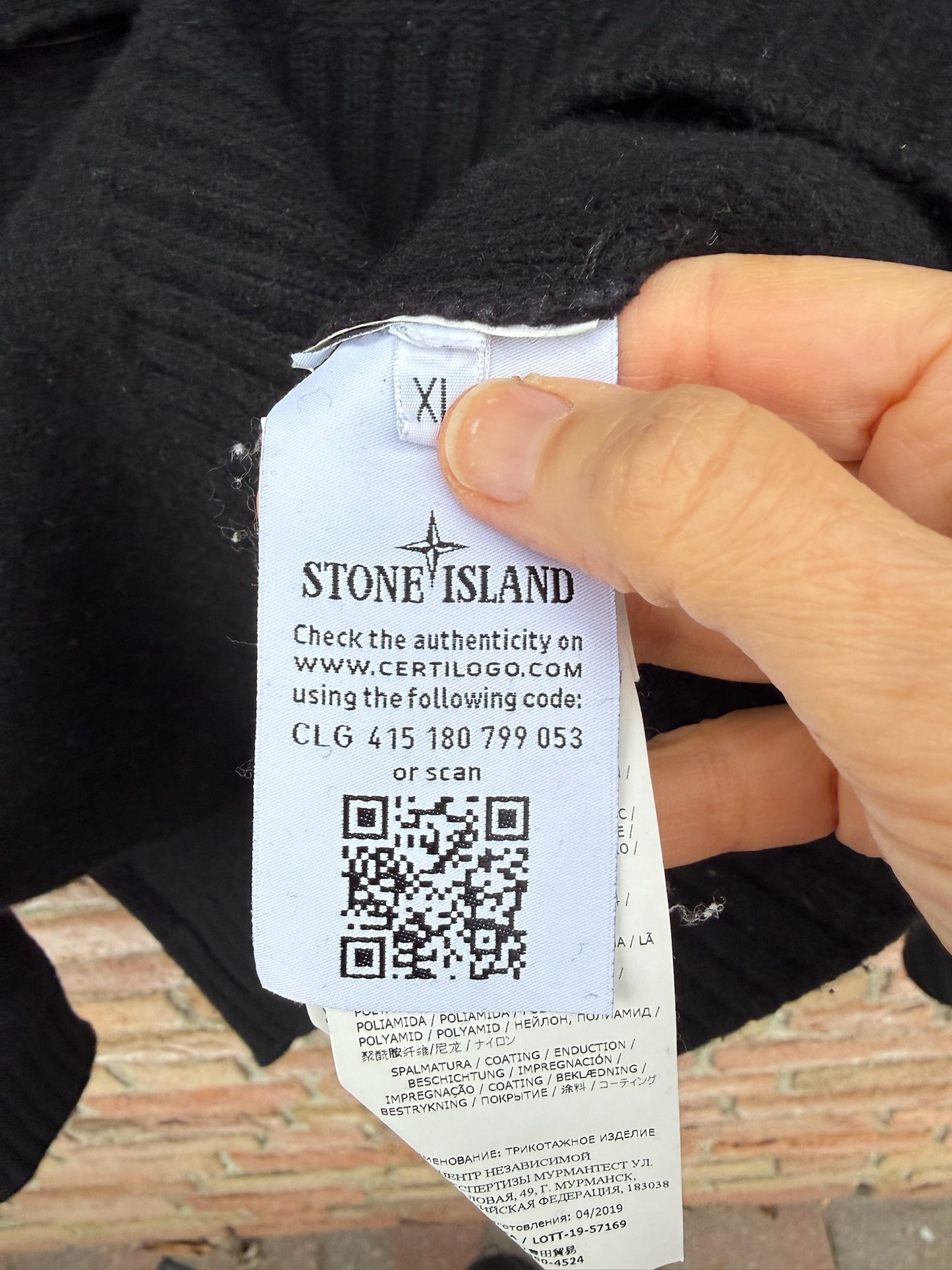 Stone Island Ghost Wool Hoodie - XL
