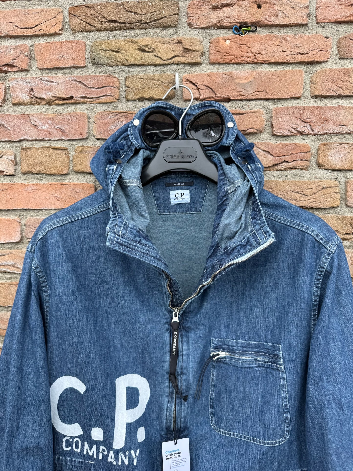 C.P. Company Blu Goggle Jacket - XXL