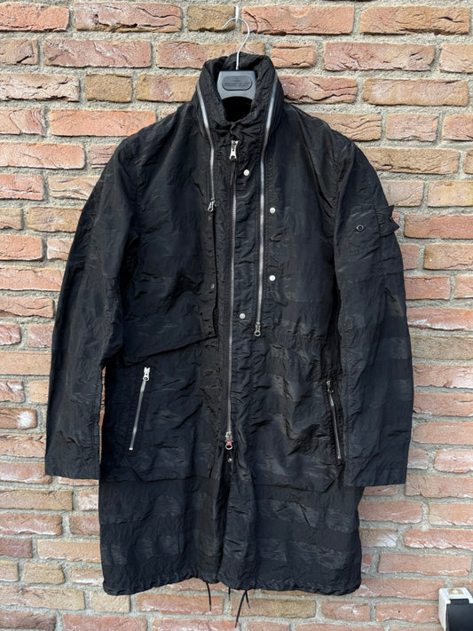 Stone Island Shadow Project Striped Nylon Metal Jacket - M