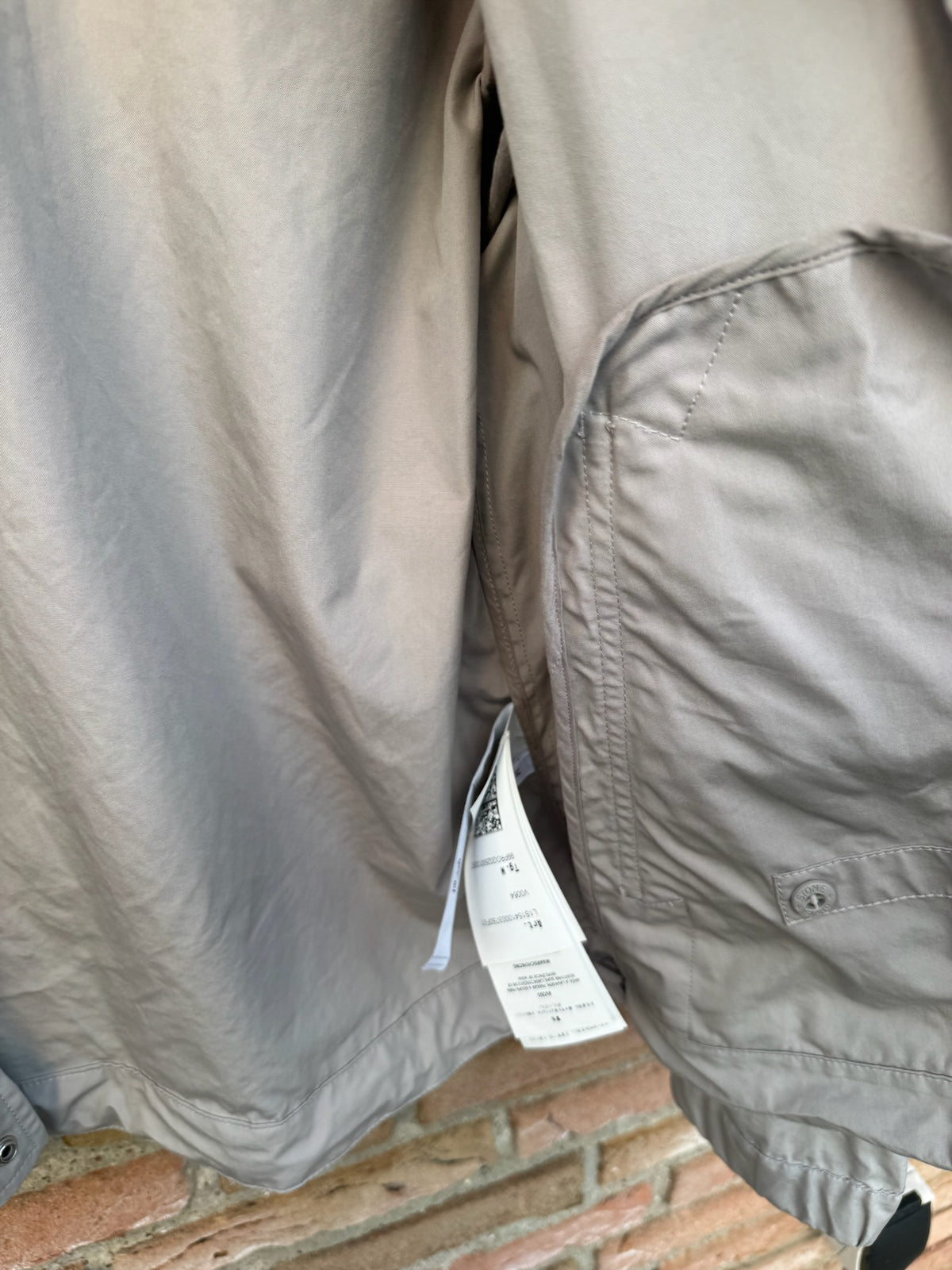 Stone Island All-Weather Cotton Canvas Ghost Jacket - M