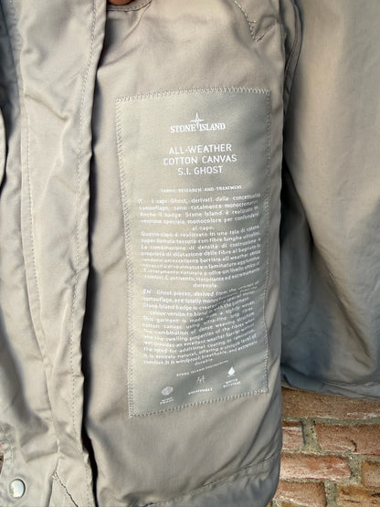 Stone Island All-Weather Cotton Canvas Ghost Jacket - M