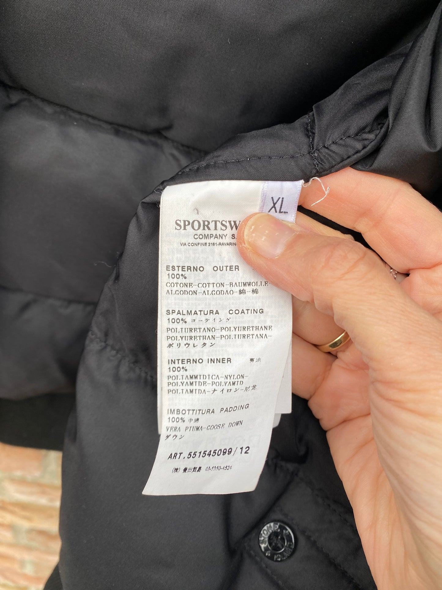 Stone Island Ice Jacke - XL