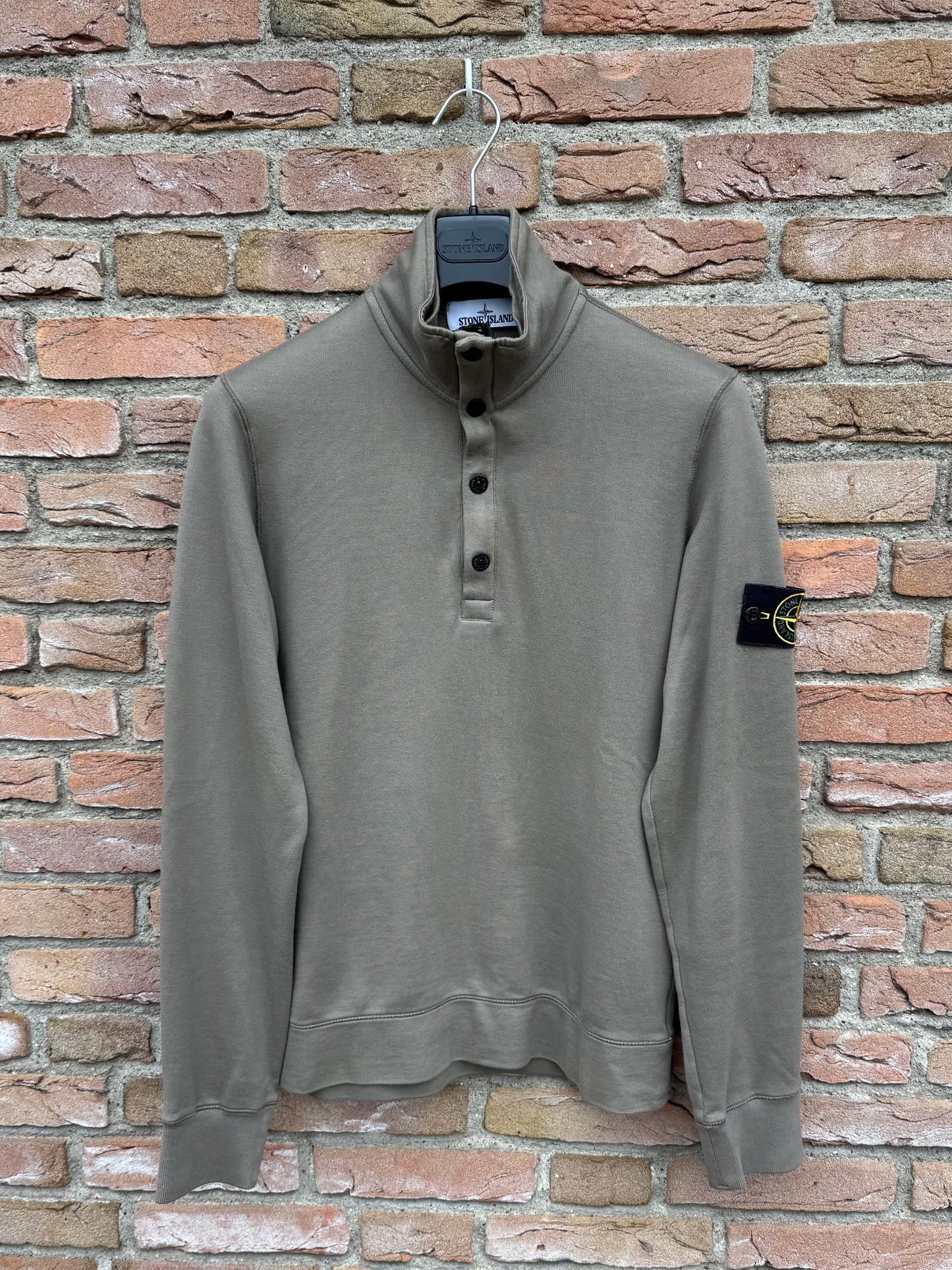 Stone Island Zip Sweatshirt - S