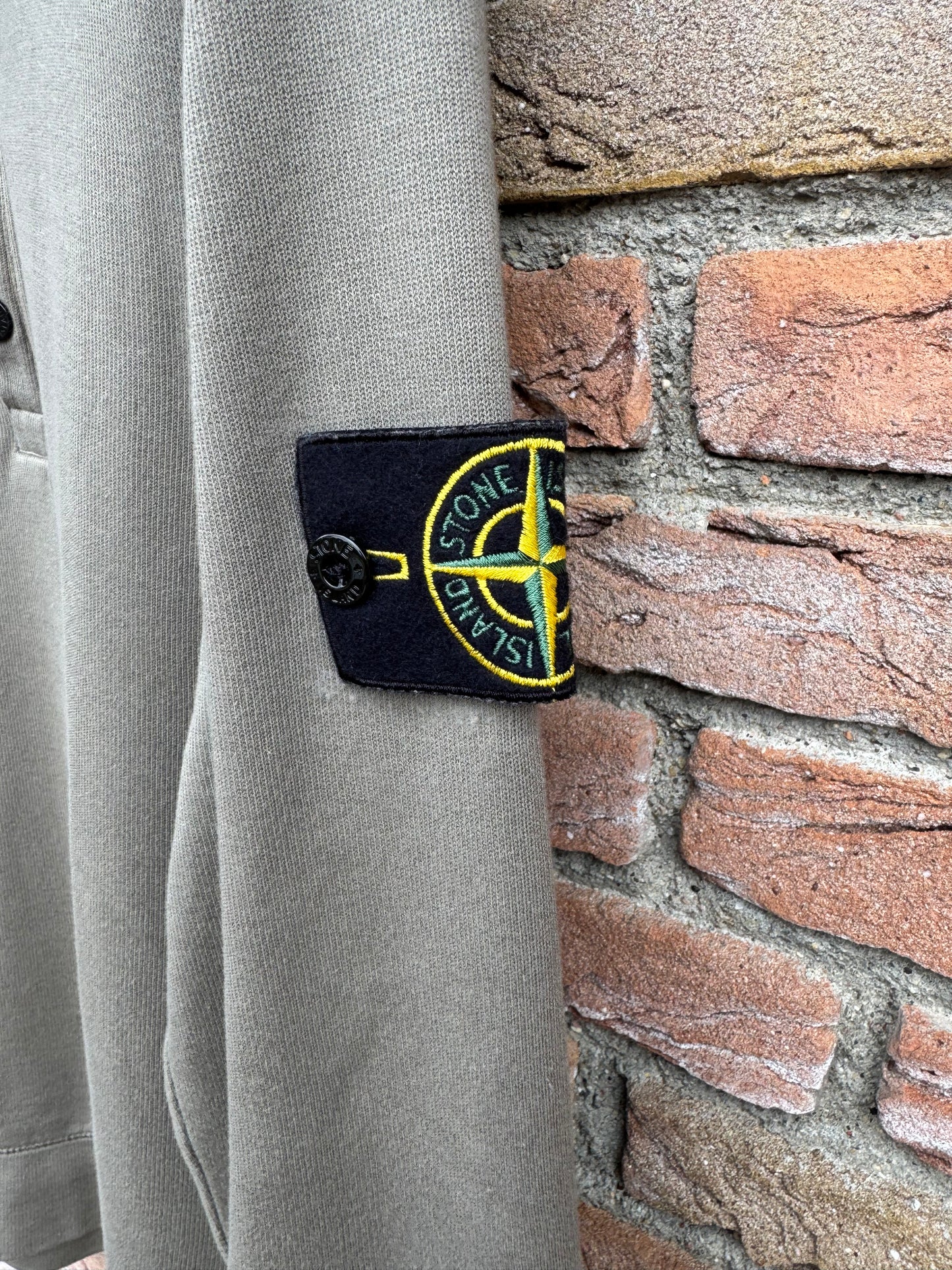Stone Island Zip Sweatshirt - S