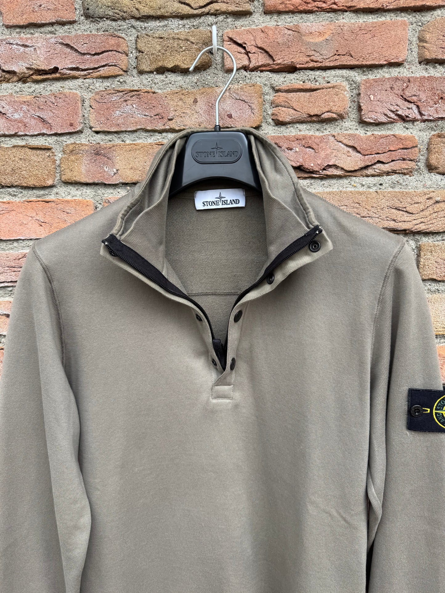 Stone Island Zip Sweatshirt - S