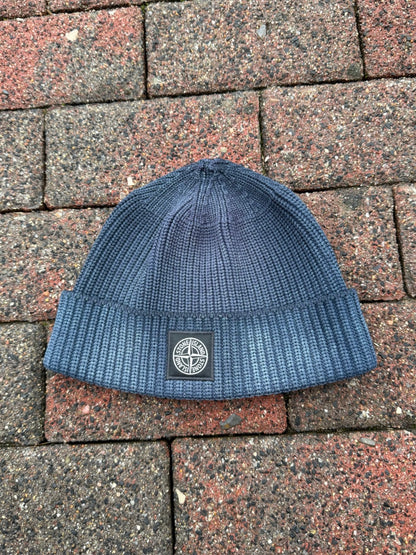 Stone Island Fisherman's Rib Nylon Corrosion Beanie