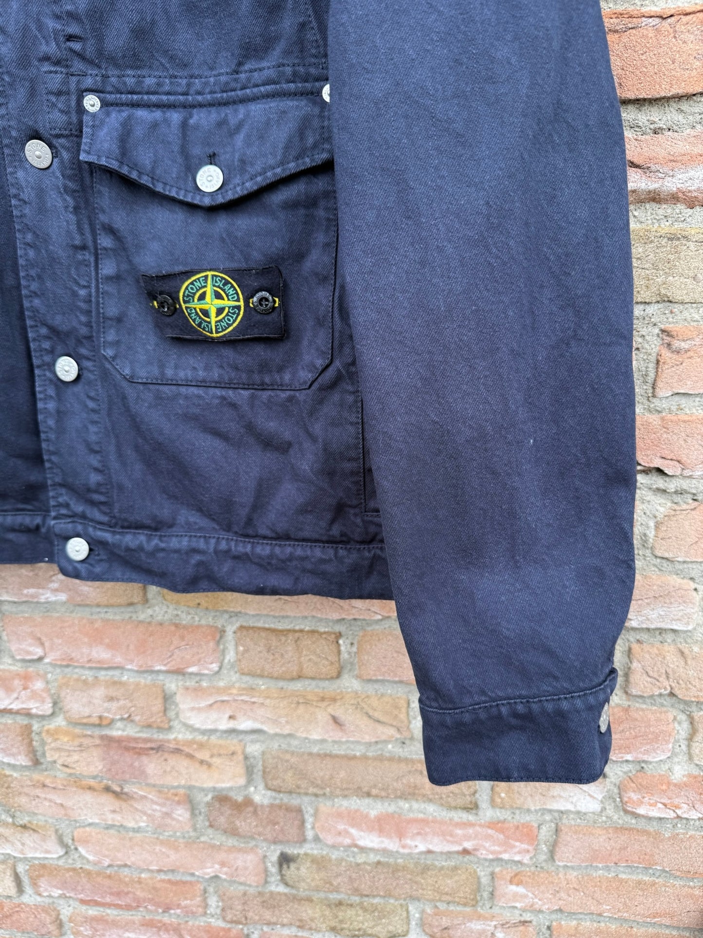 Stone Island x Supreme Bull Denim-TC Jacket - L