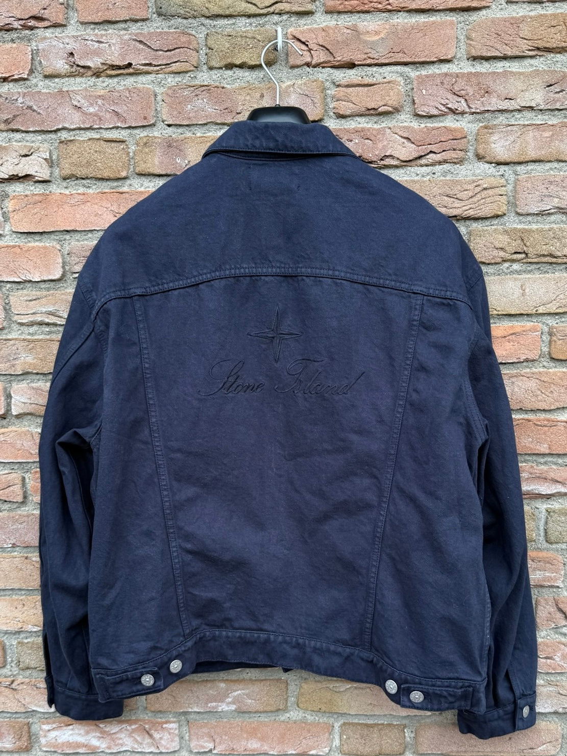 Stone Island x Supreme Bull Denim-TC Jacket - L