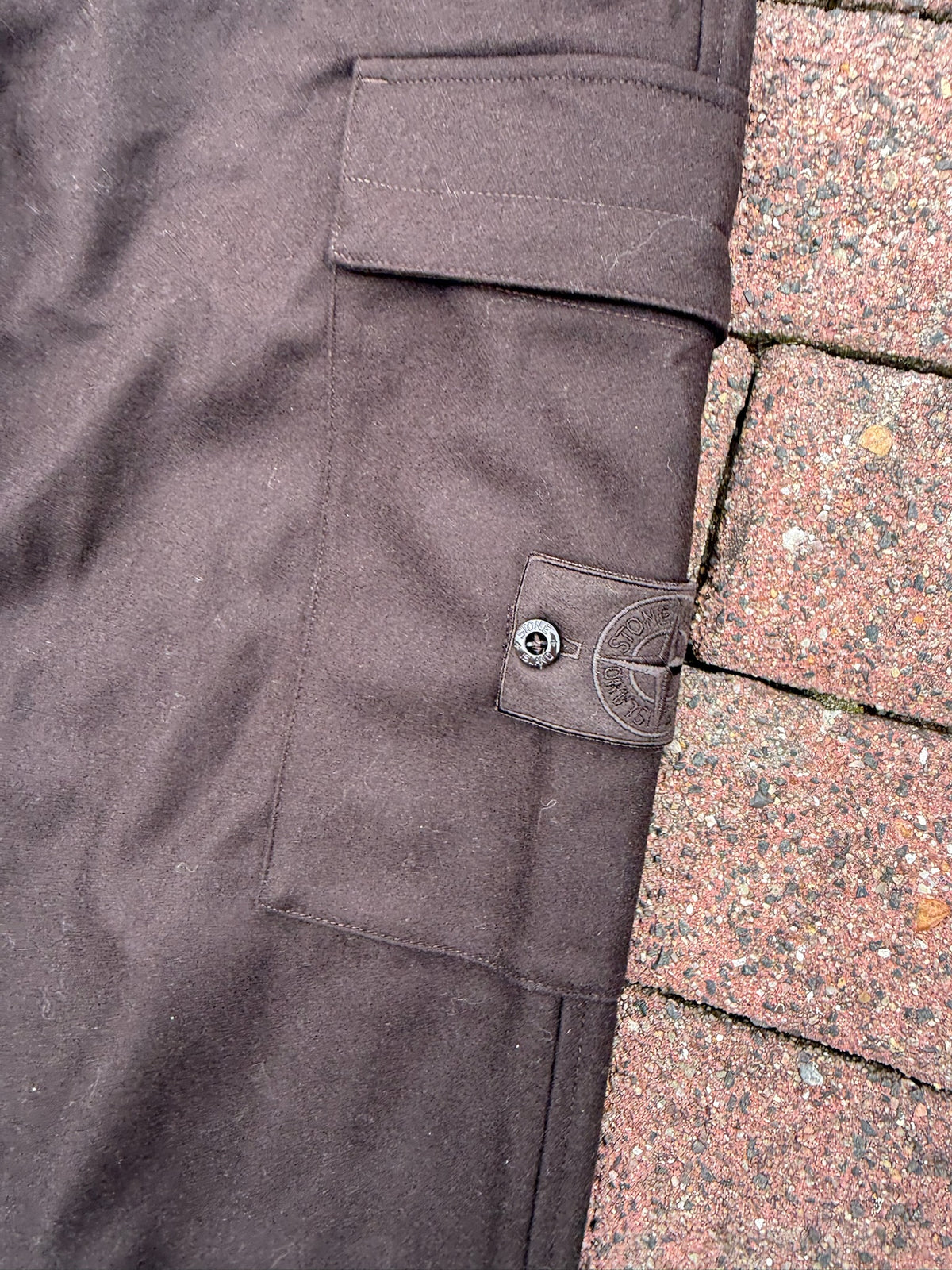 Stone Island Ghost Wool Cargos - W36