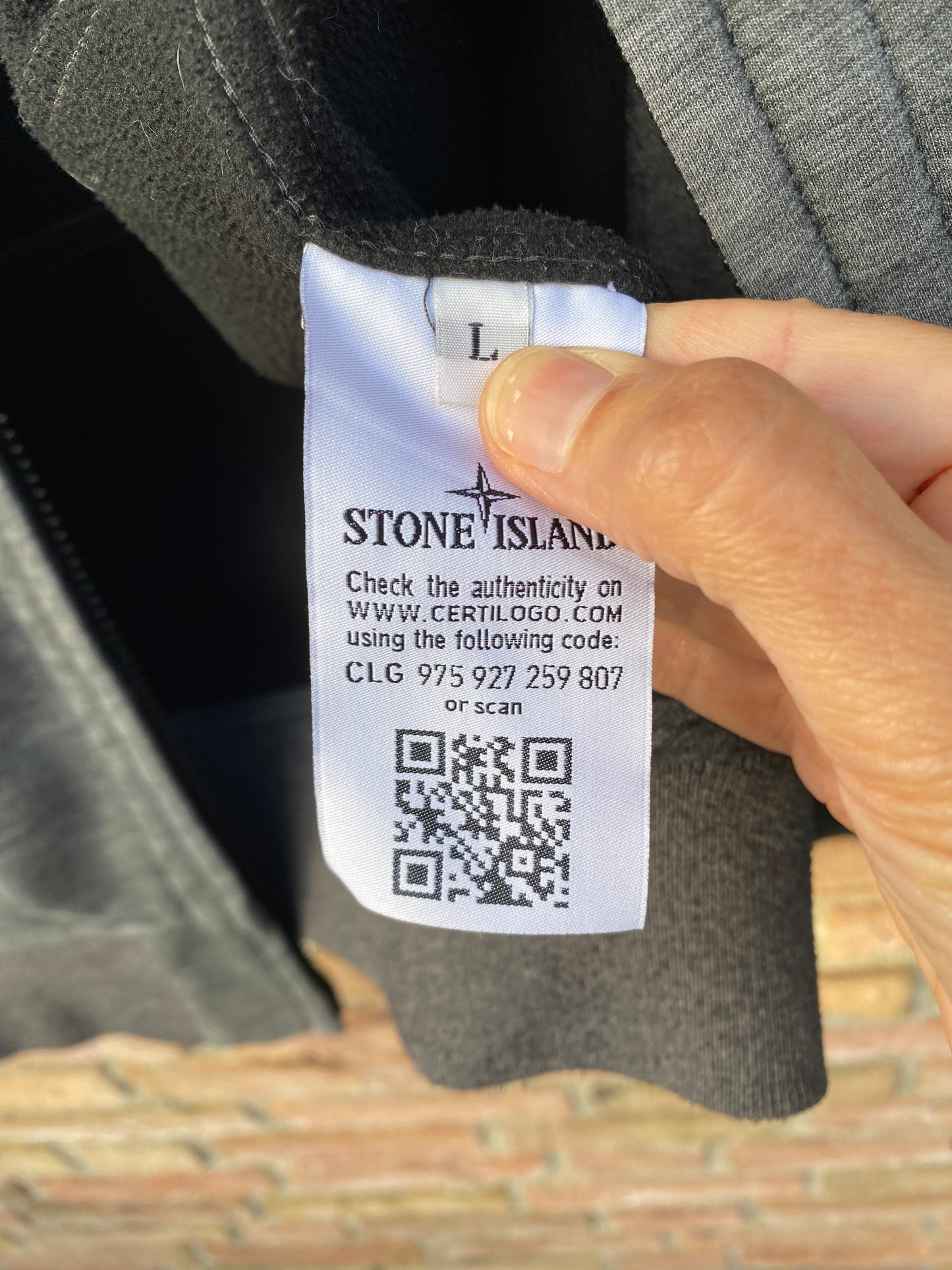 Stone Island Softshell Jacke - L