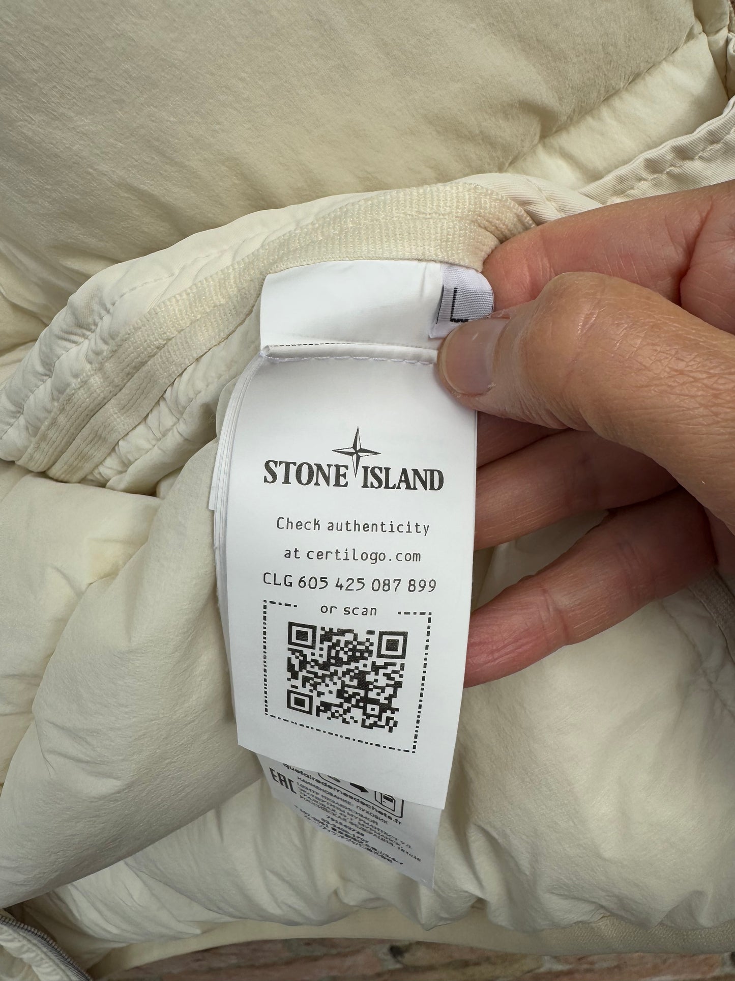 Stone Island Seamless Tunnel Nylon Down-TC Jacket - L