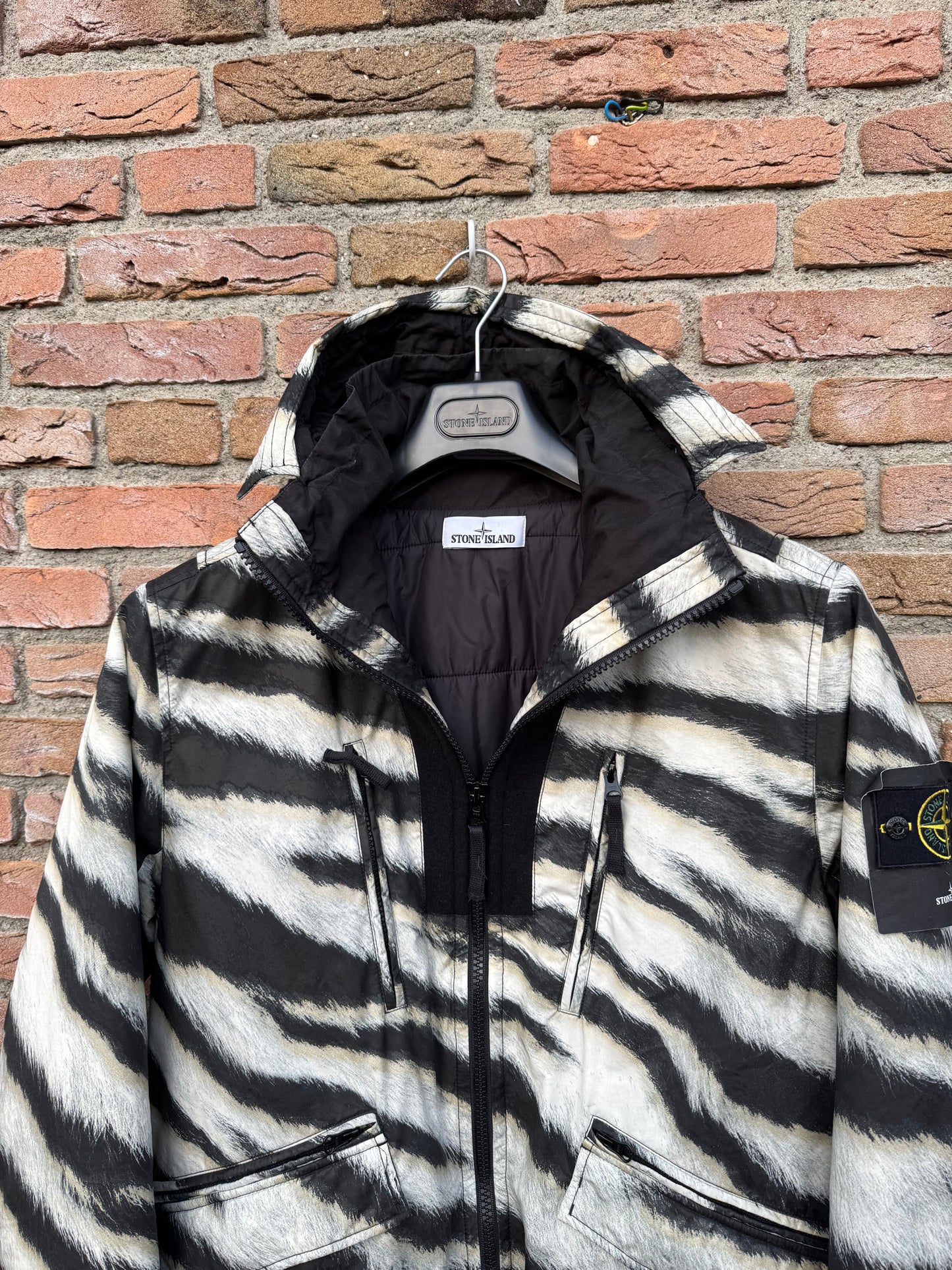 Stone Island White Tiger 50 Fili Primaloft Jacke - L