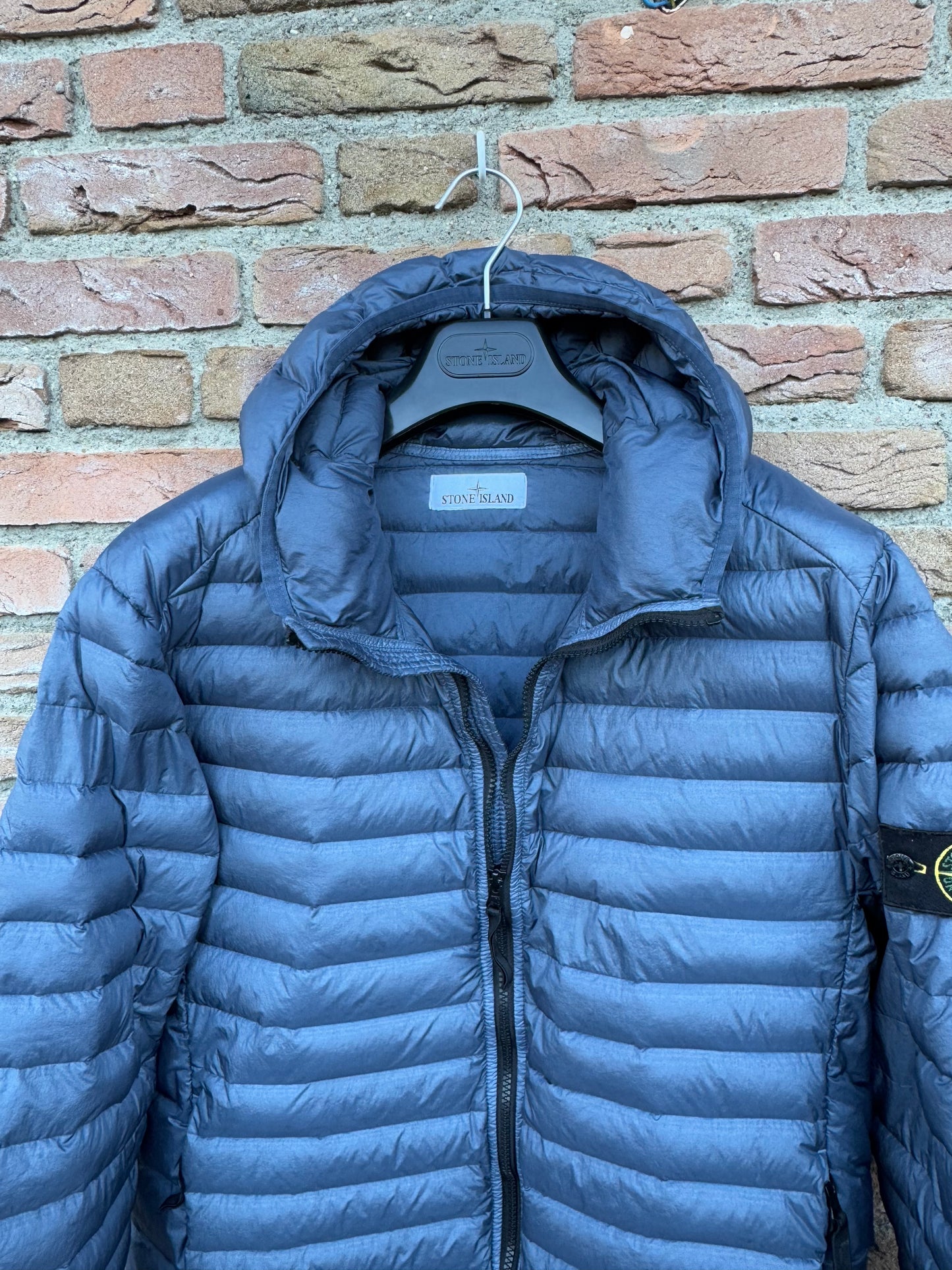 Stone Island Loom Woven Chambers R-Nylon Down-TC Jacket - L
