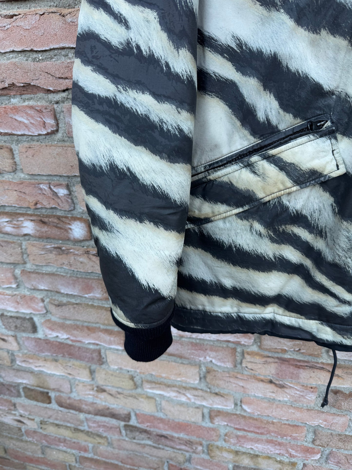 Stone Island White Tiger Camo 50 Fili Primaloft Jacket - L